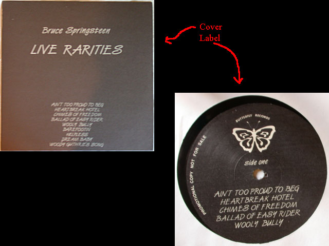 Bruce Springsteen - LIVE RARITIES